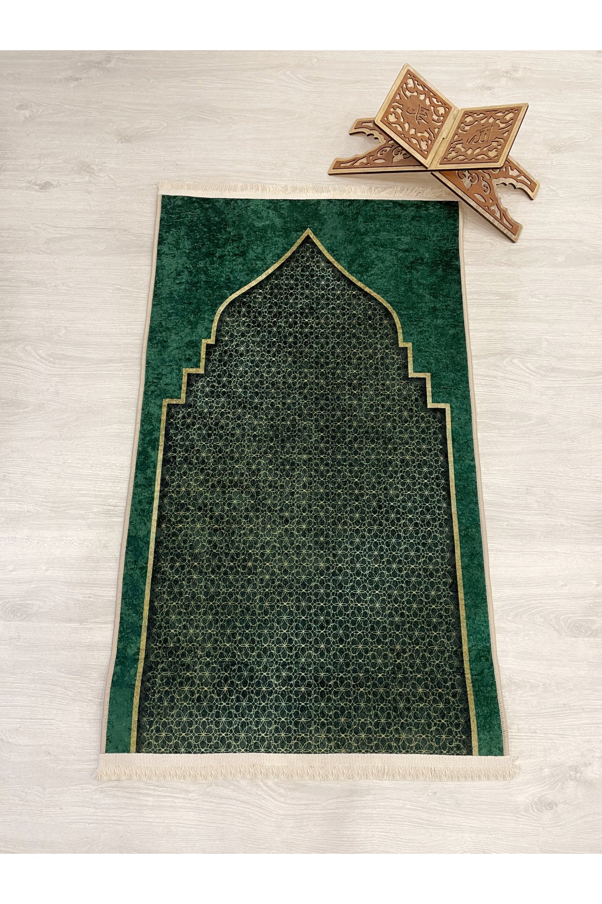 Fringed Prayer Rug (Latex Base) 75x125 Size