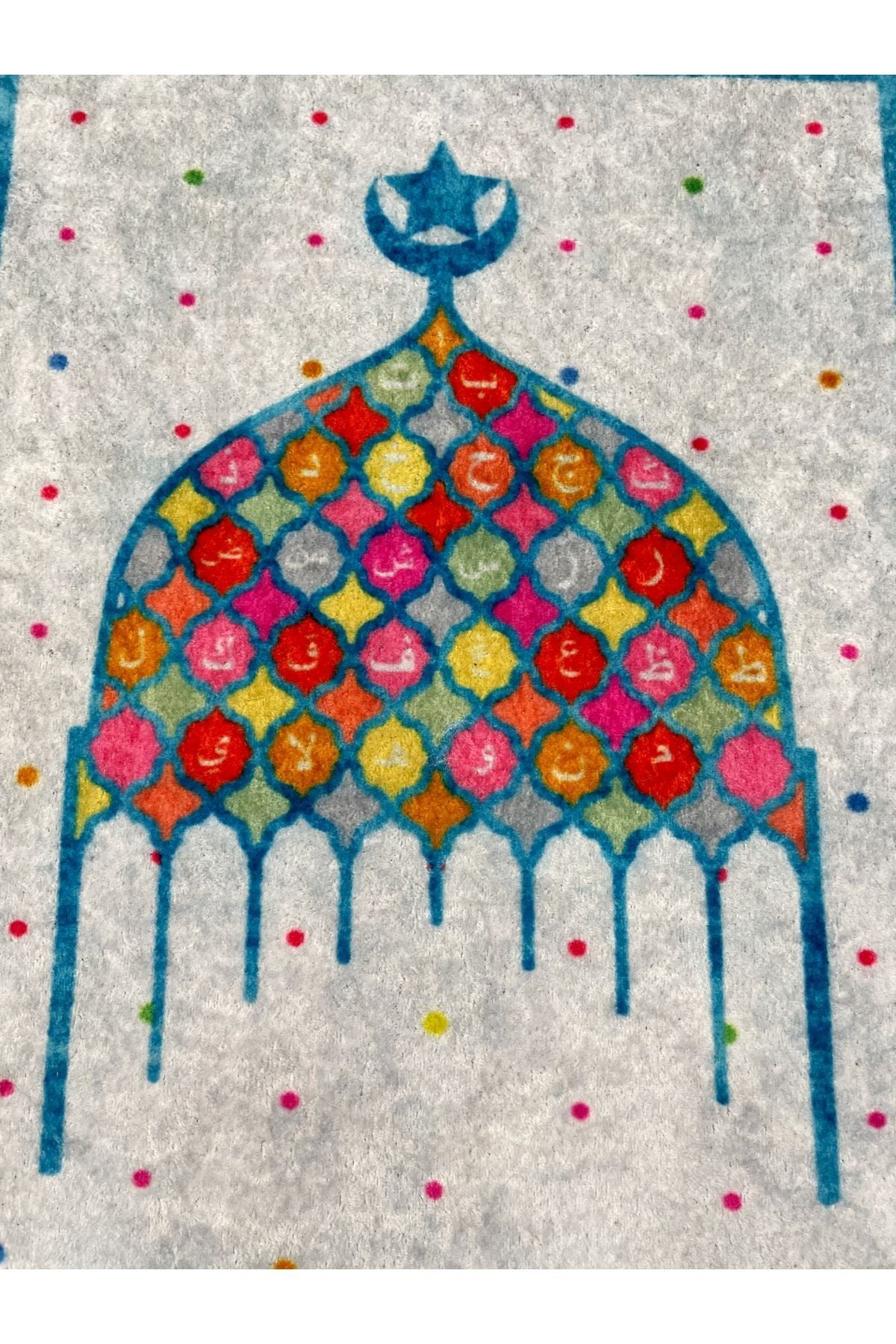 Children's Prayer Rug Blue