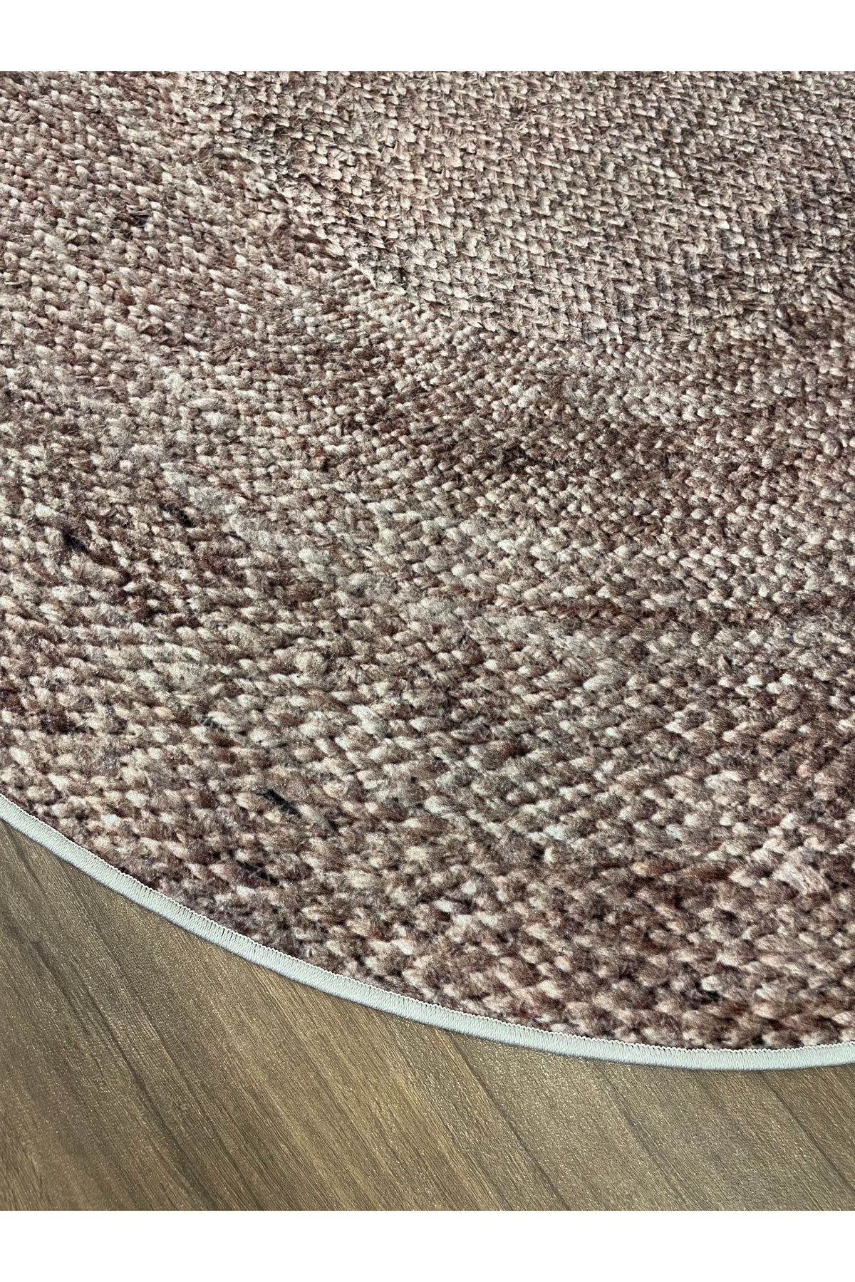 Jute Sisal Look 3D Colorful Latex Leather Base Rug