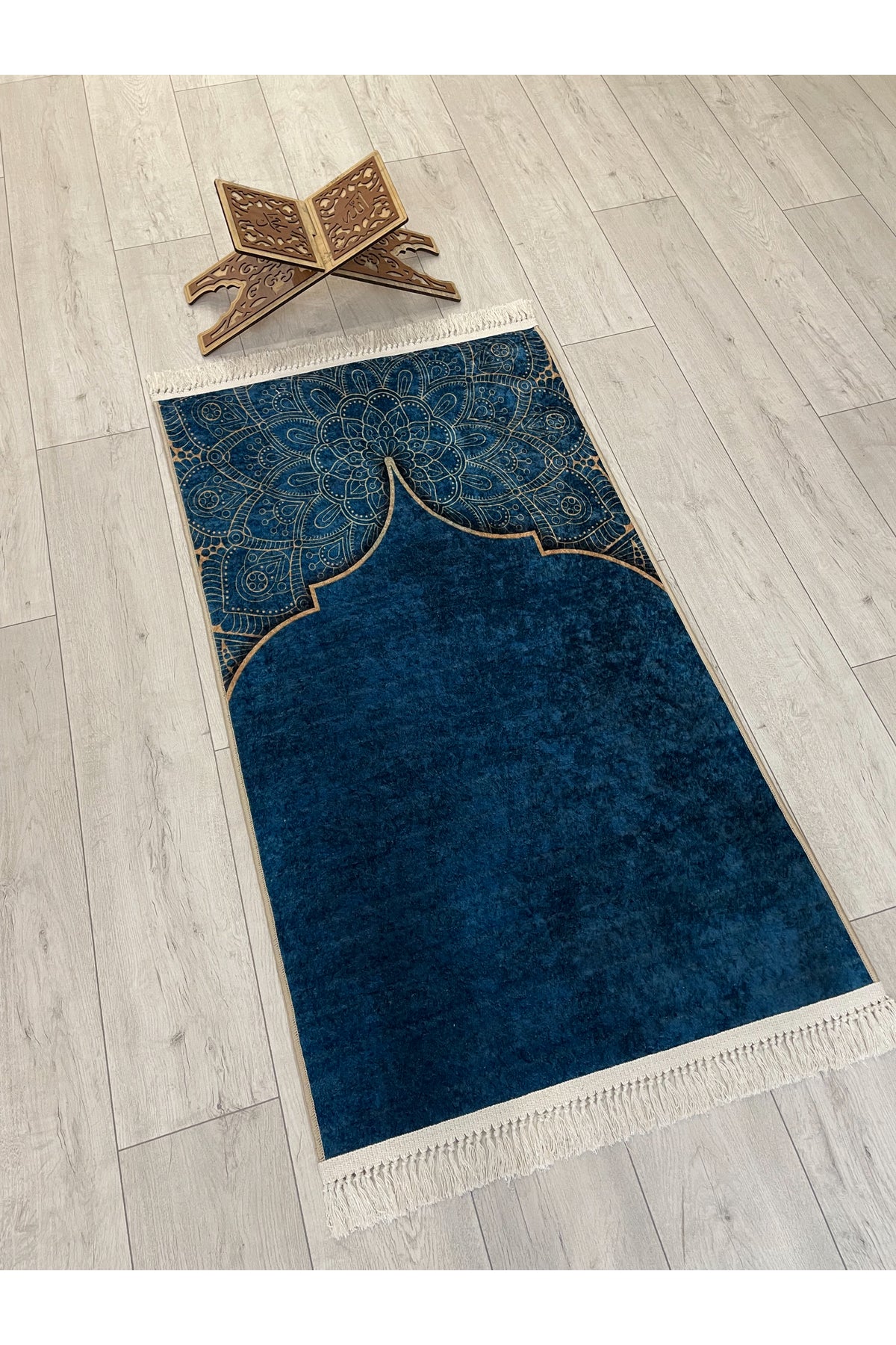Fringed Prayer Rug (Latex Base) 75x125 Size