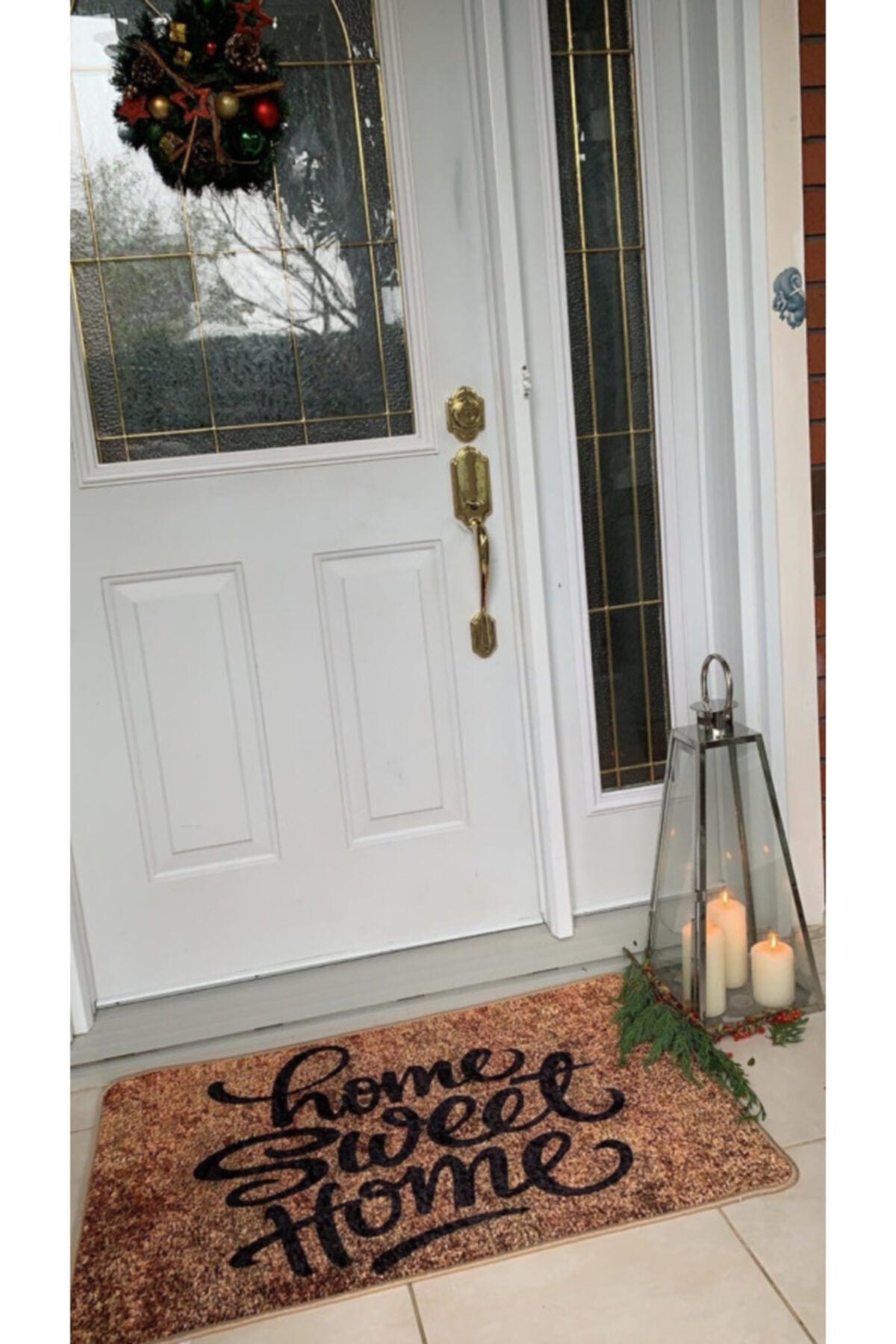 Home Sweet Home Latex Base Waterproof (60x90 Size) Doormat