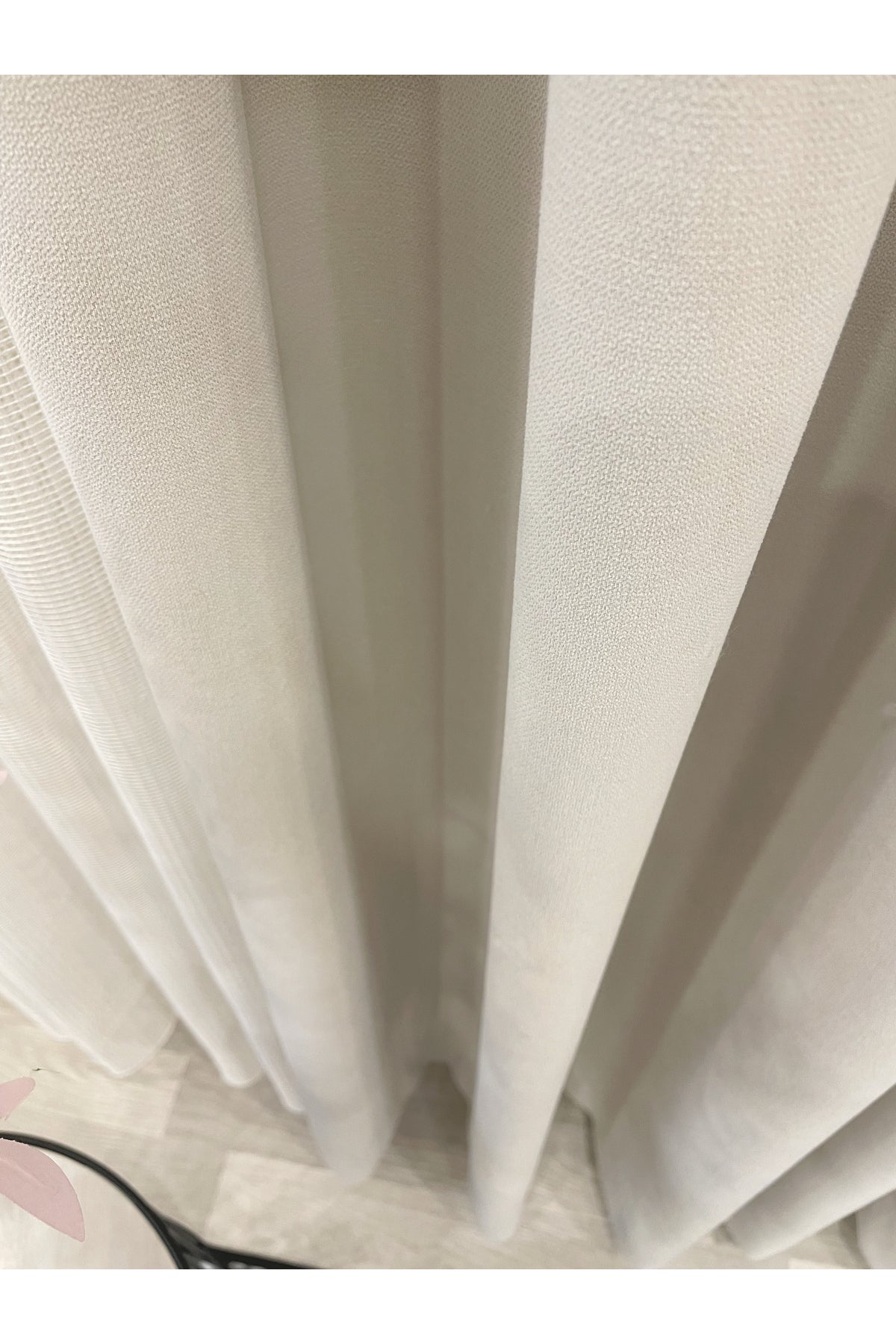 CAMEL Color 1/3 DENSE PLEAT Honeycomb Weave Soft Panama Blackout Curtain