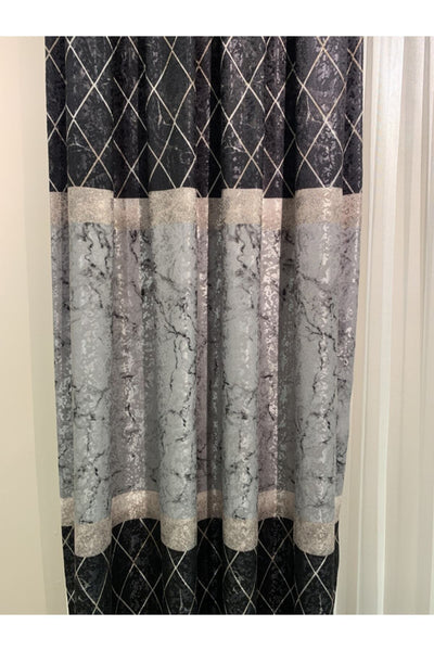 Liva Avent Model 1/2.50 Pleated Blackout Curtain