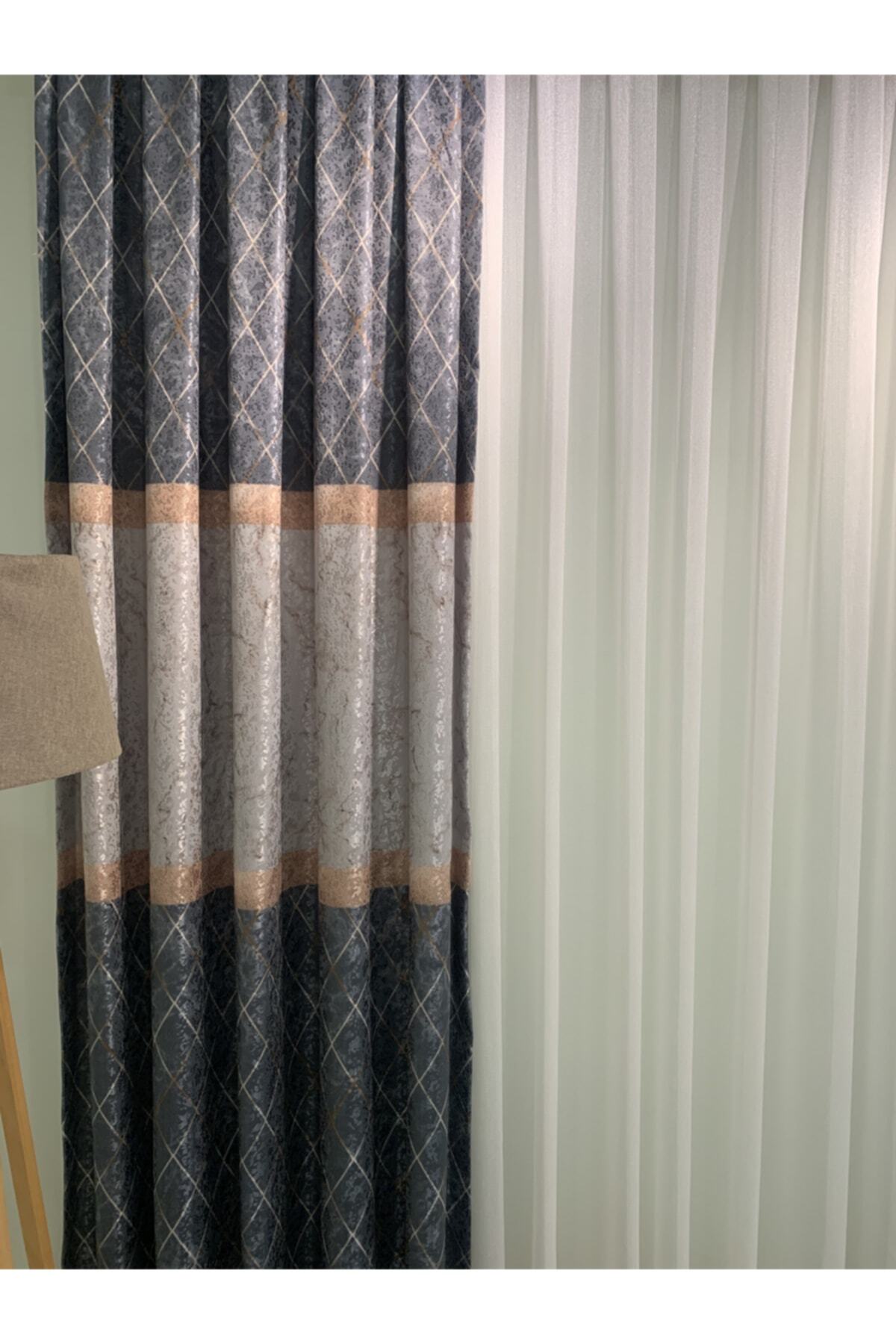 Liva Avent Model 1/2.50 Pleated Blackout Curtain