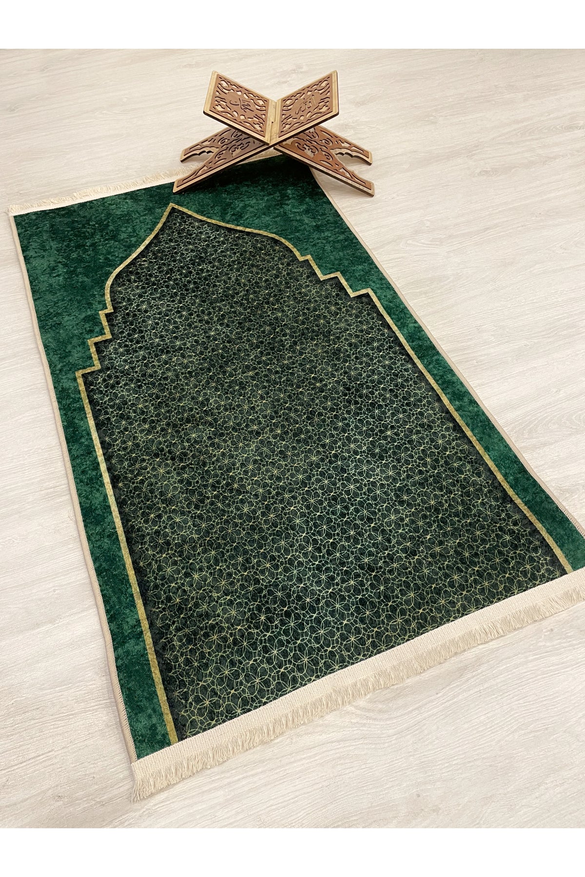 Fringed Prayer Rug (Latex Base) 75x125 Size