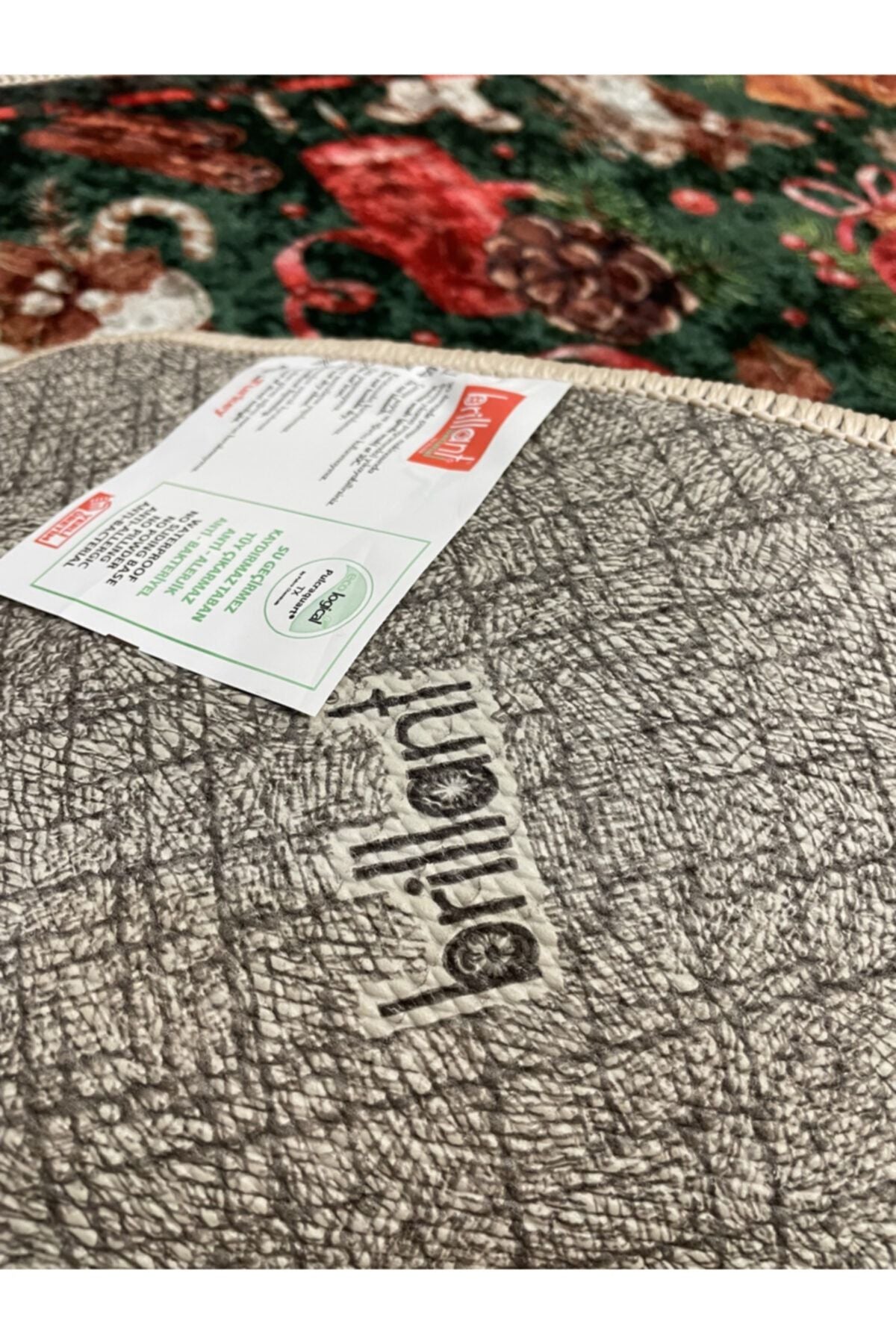 Bell Christmas Latex Base Doormat (Size 60x90)