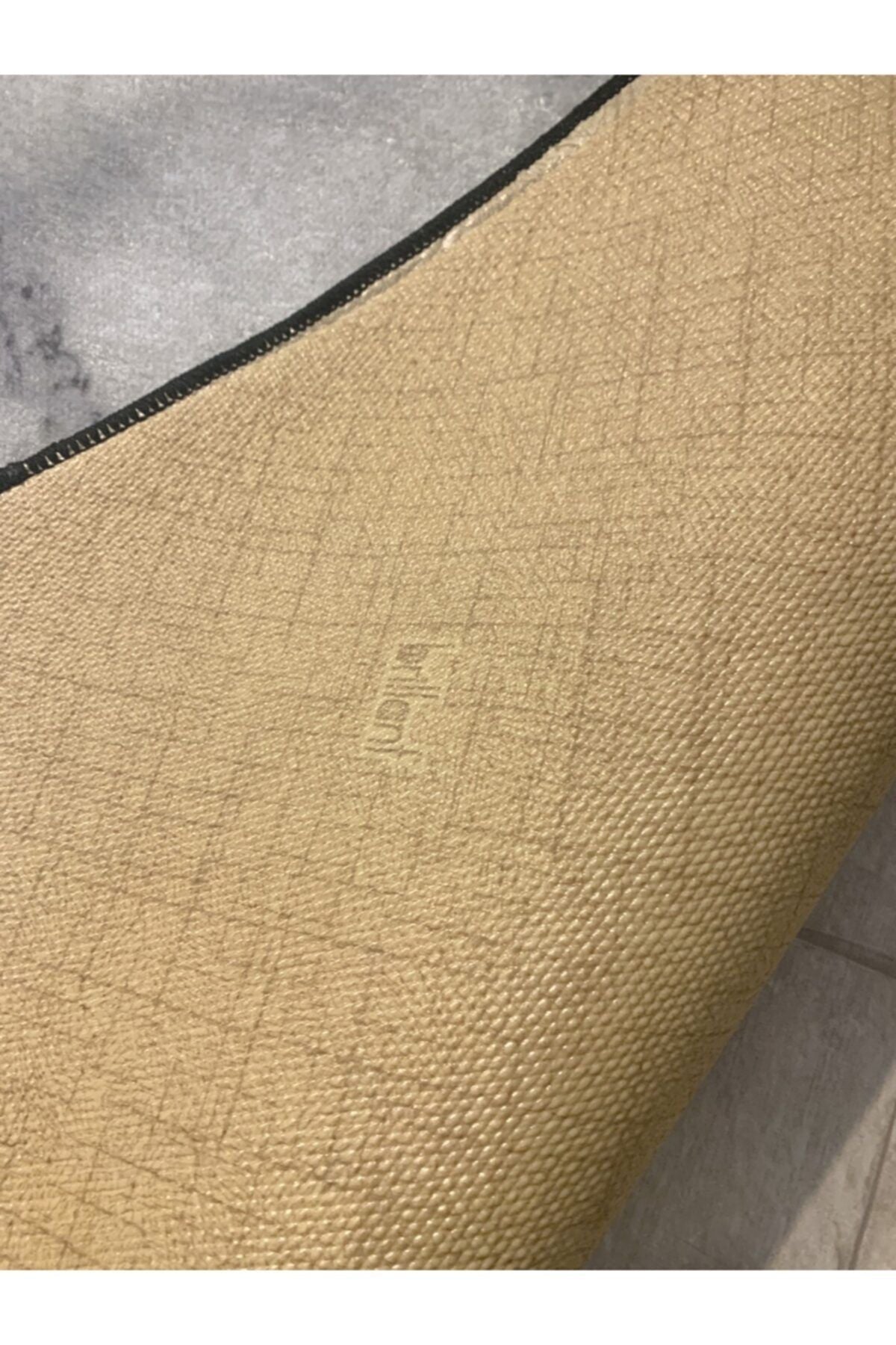 Hanney Marble Pattern Fringeless Rug - Green Gray