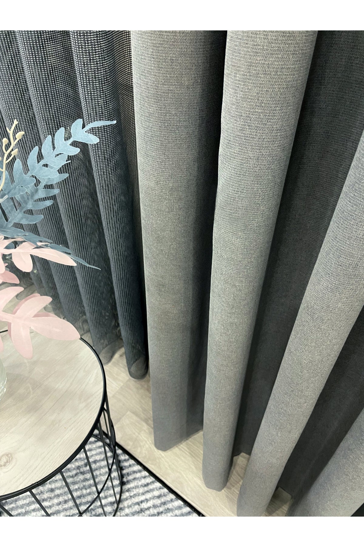 CAMEL Color 1/3 DENSE PLEAT Honeycomb Weave Soft Panama Blackout Curtain