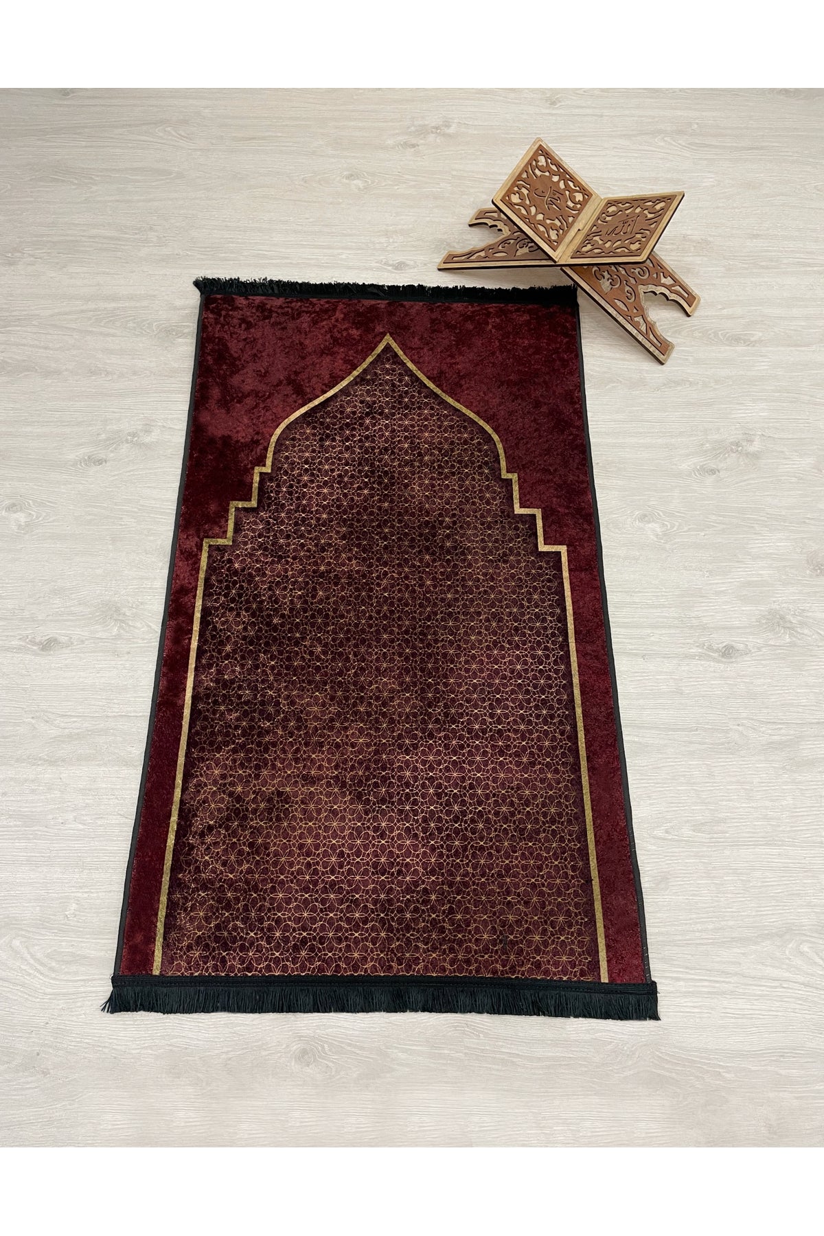 Fringed Prayer Rug (Latex Base) 75x125 Size