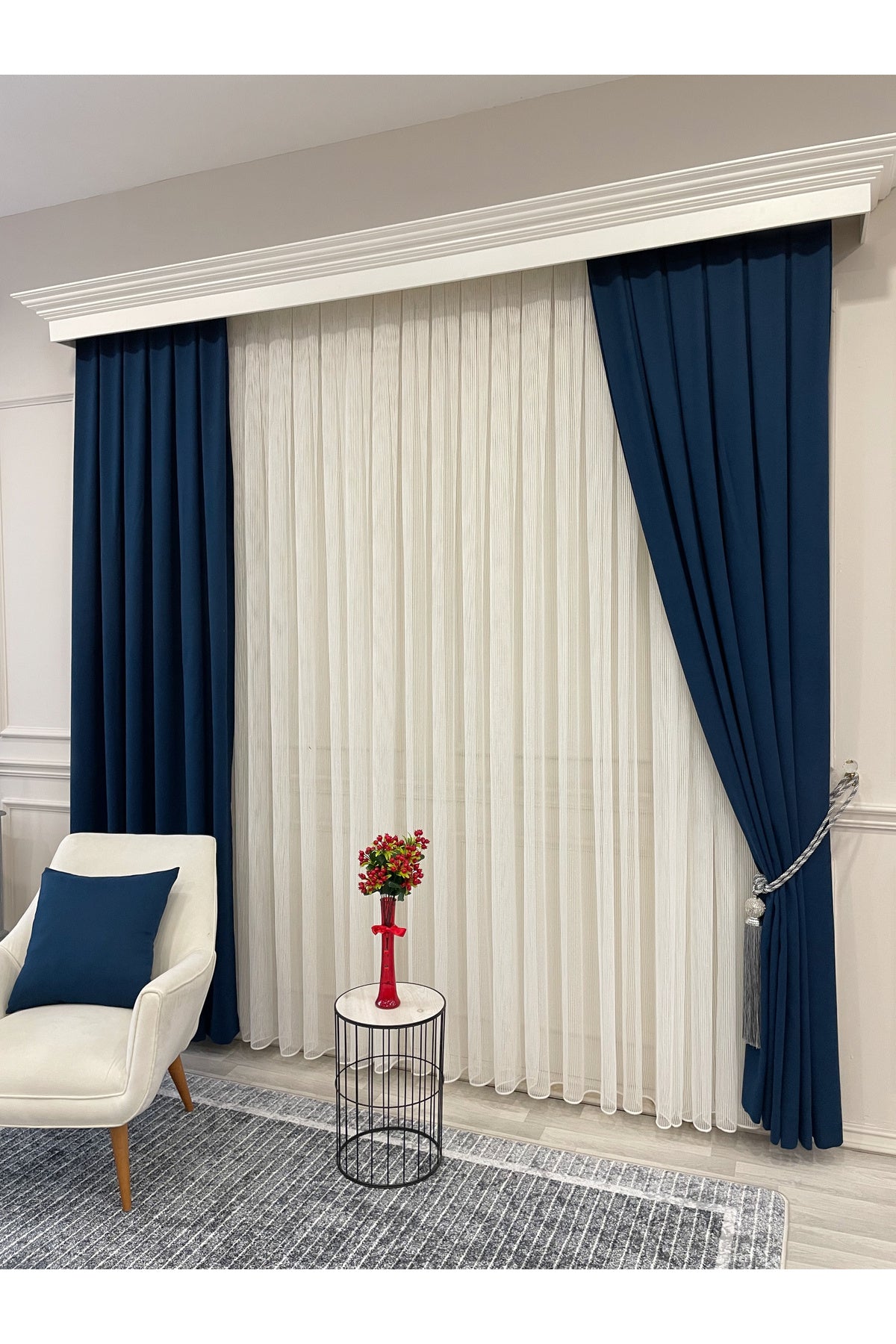 CAMEL Color 1/3 DENSE PLEAT Honeycomb Weave Soft Panama Blackout Curtain