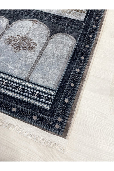 Fringed Prayer Rug Latex Base 75x125 Size