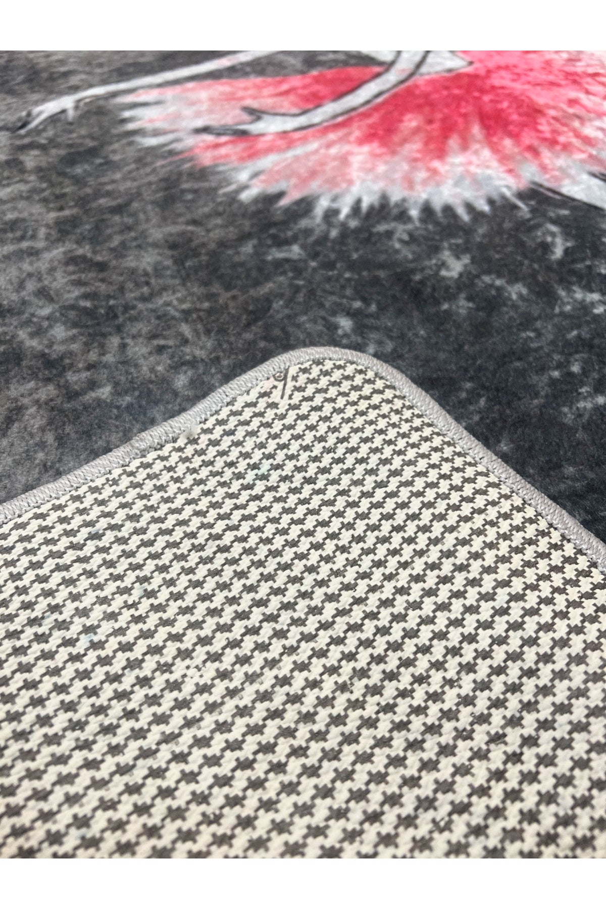 Ballerina Girl Latex Base Kids Rug