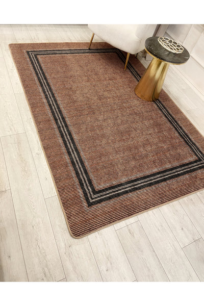Sisal Wicker-Look Latex Base Runner Hallway Rug