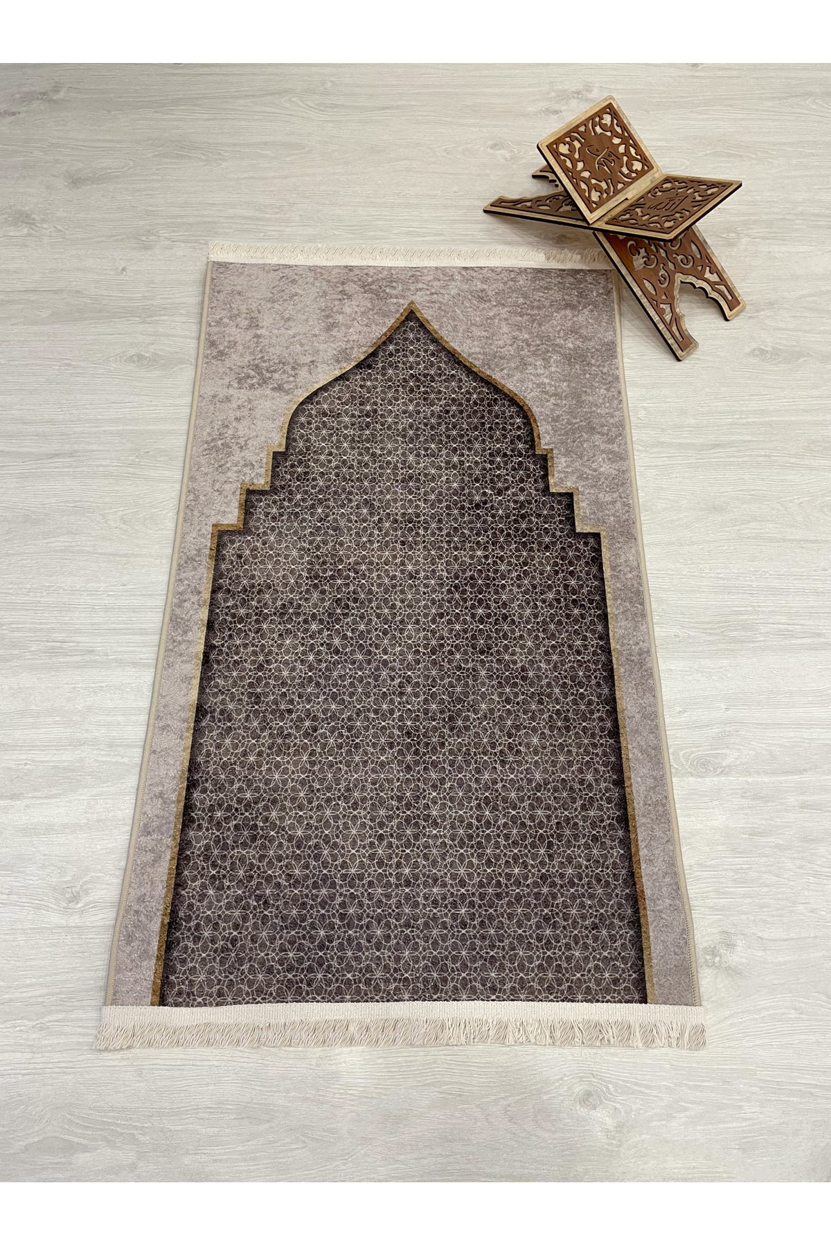 Fringed Prayer Rug (Latex Base) 75x125 Size
