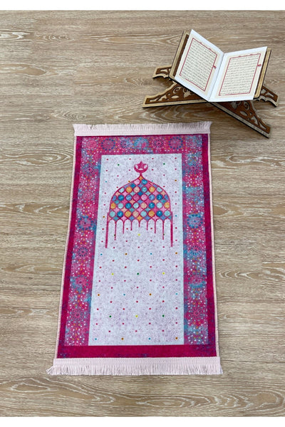 Children's Prayer Rug Blue