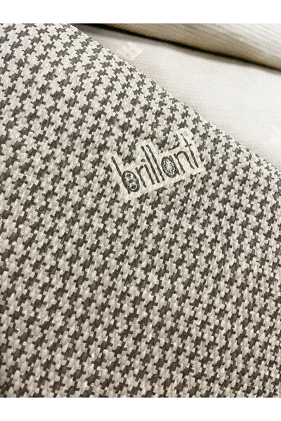 Toile de Jouy Themed Single Latex Base Bathroom Mat (80X120)