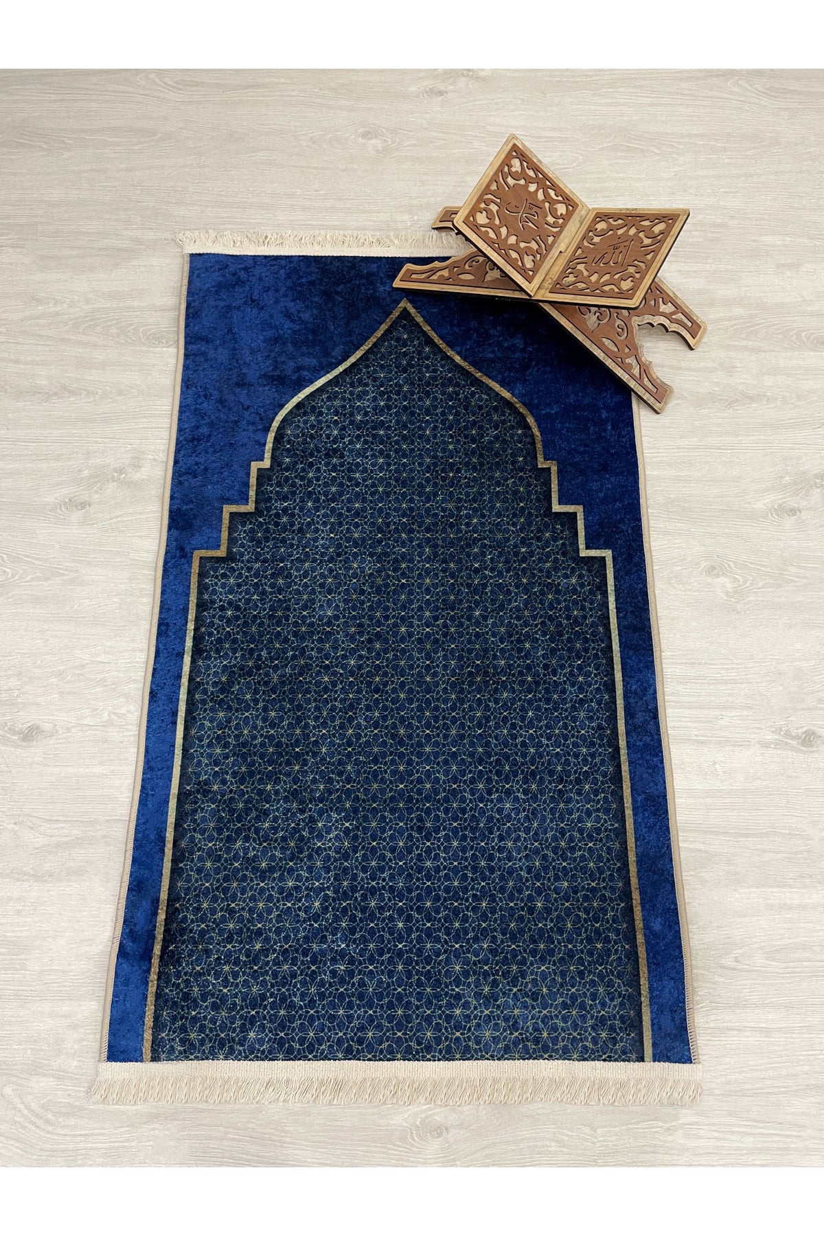 Fringed Prayer Rug (Latex Base) 75x125 Size