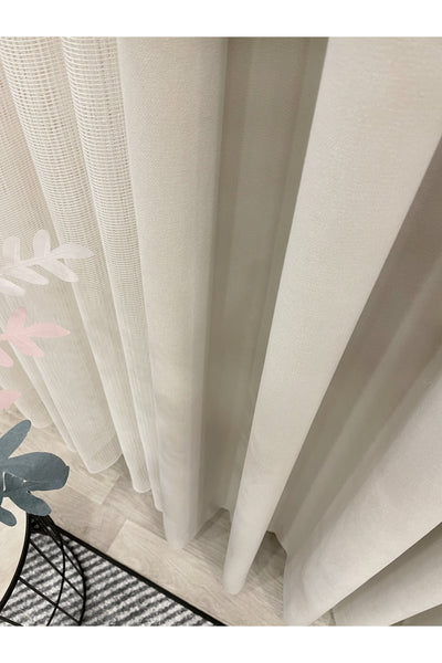 CAMEL Color 1/3 DENSE PLEAT Honeycomb Weave Soft Panama Blackout Curtain