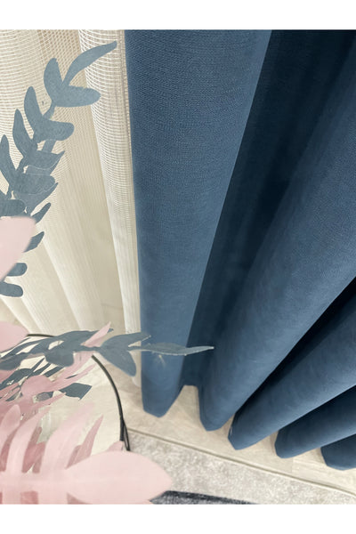 CAMEL Color 1/3 DENSE PLEAT Honeycomb Weave Soft Panama Blackout Curtain