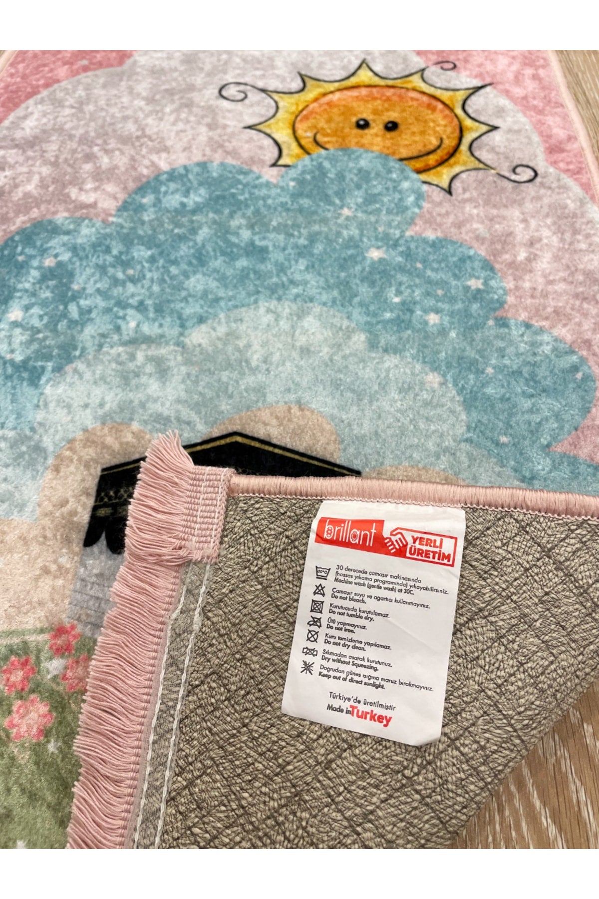 Children's Prayer Rug (50x80 Size) Blue