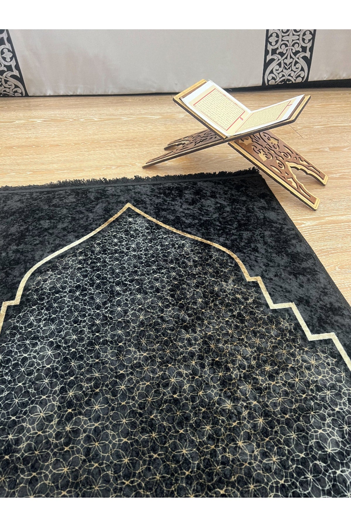 Fringed Prayer Rug (Latex Base) 75x125 Size