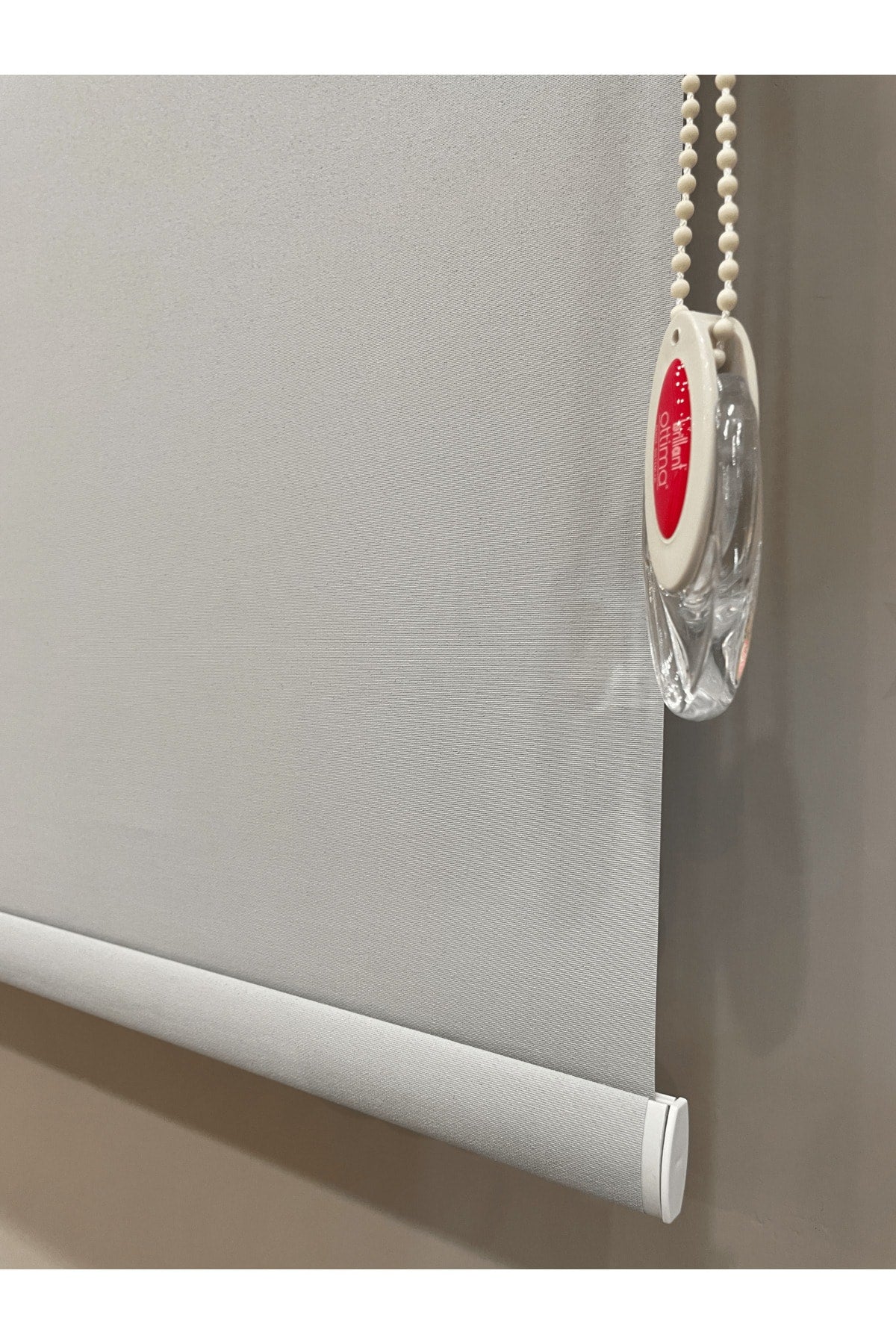 Matte Dark Gray (ANTHRACITE) Roller Blind Heavy Fabric Aluminum Housing Tube