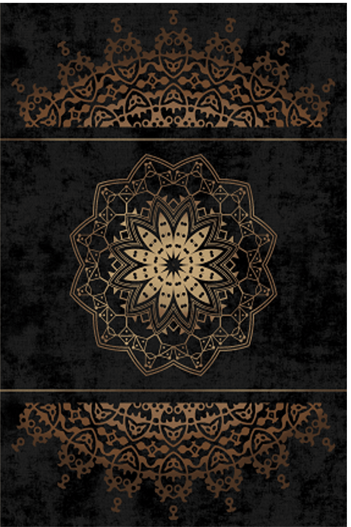 Washable Printed Valente Rug - Mystic Celestial Style