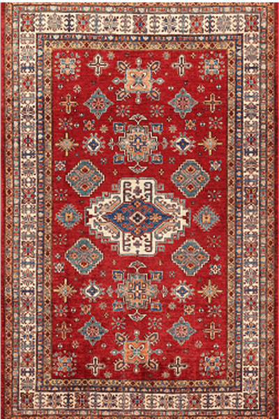 Washable Printed Owens Rug - Tribal Medallion Style