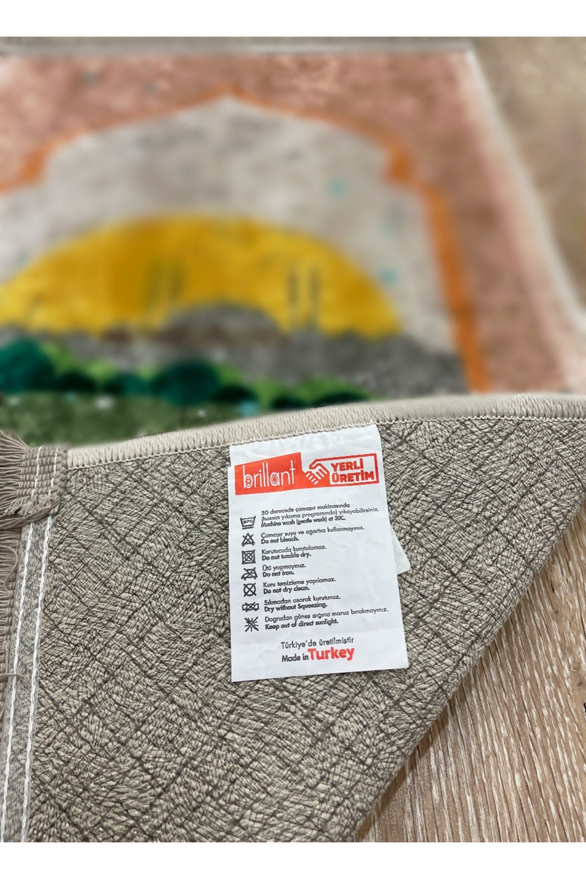 Children's Prayer Rug Pink