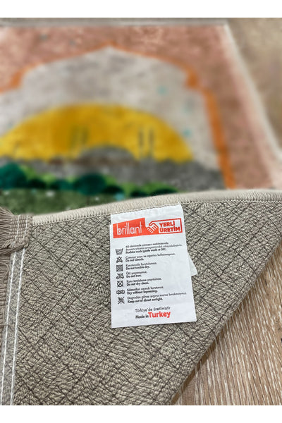 Children's Prayer Rug Pink