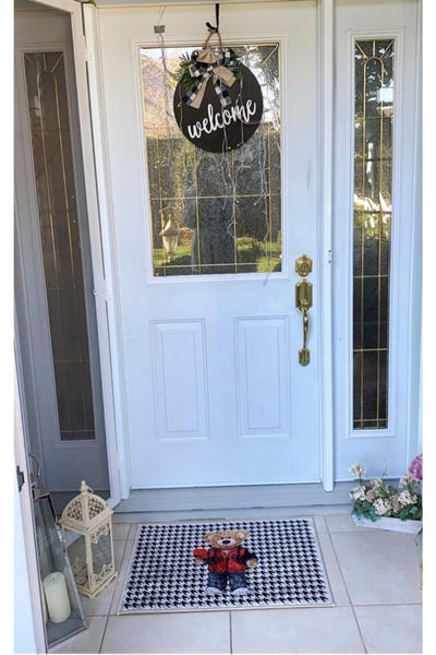 Contemporary Valentine's Day Non-Slip Door Mat (Size 50x70)