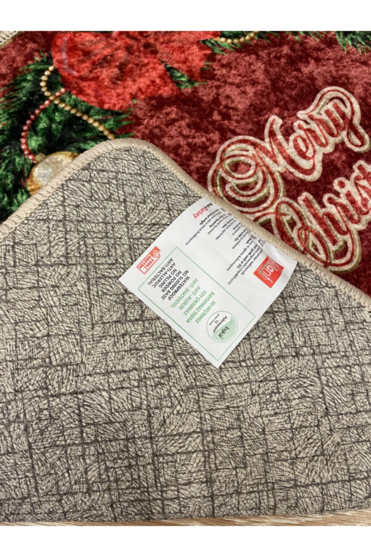 Ornament Christmas Latex Base Doormat (Size 60x90)