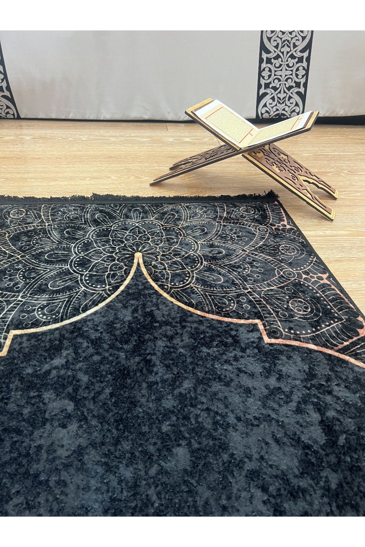 Fringed Prayer Rug (Latex Base) 75x125 Size