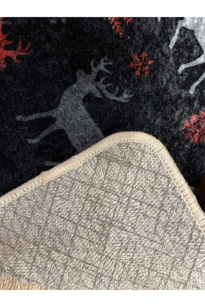 Plaid Christmas Latex Backing Doormat (60x90)