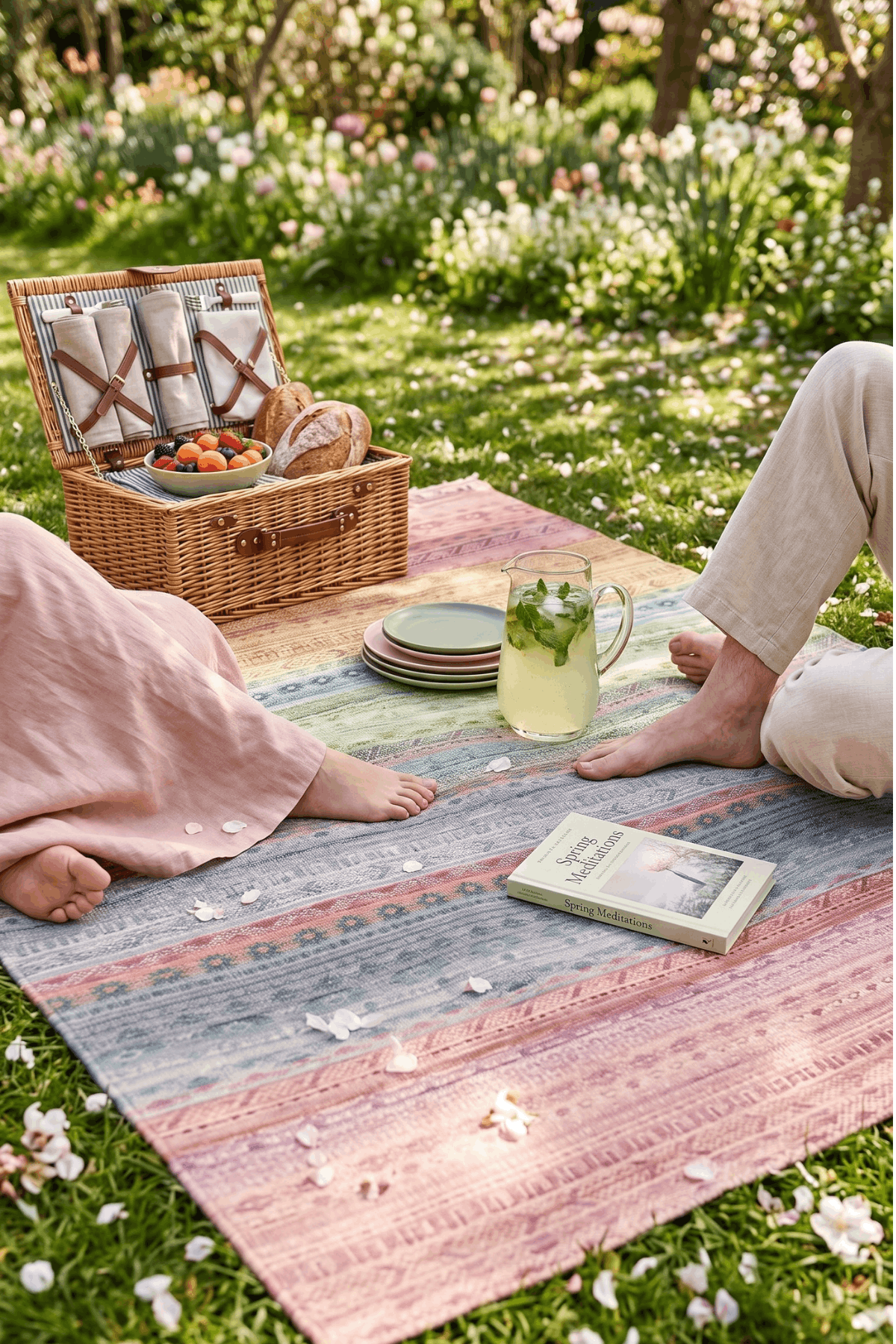 Washable Printed Colorway Rug - Southwestern Geometric Style