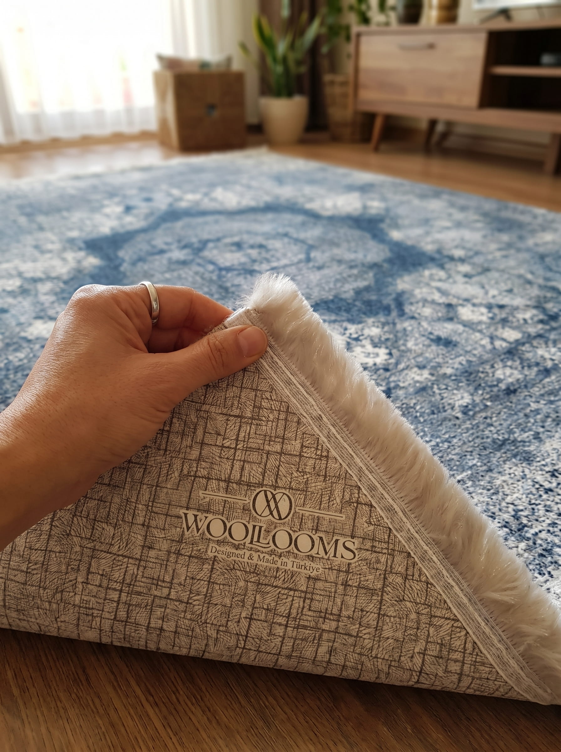 Washable Printed Sydney Carpet - Rustic Heritage Style