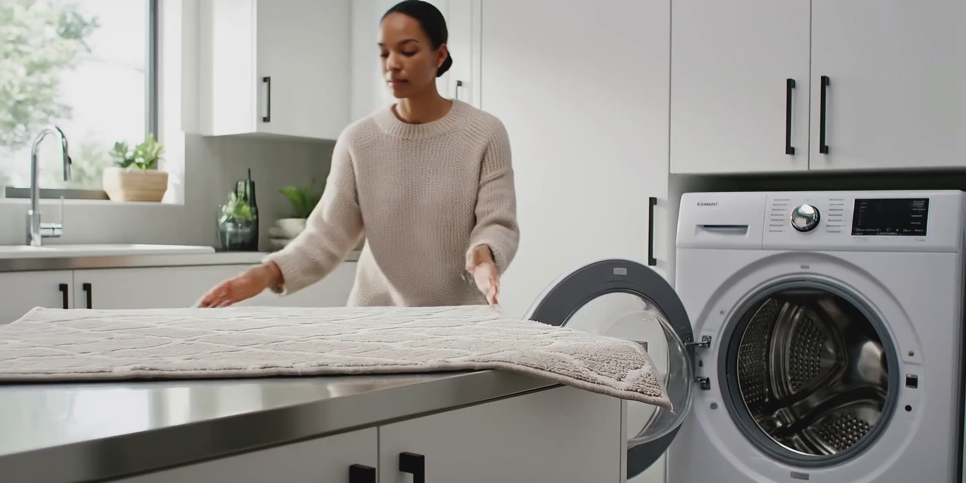 Load video: <p>Washable rugs are designed to bring together comfort, durability, and convenience in a way that fits perfectly into modern homes. At Woollooms, our washable rugs are created for real life — for busy households, active families, and everyday living spaces where spills, dust, and daily wear are simply part of life. These rugs combine soft textures and stylish designs with easy-care functionality, allowing you to maintain a clean and welcoming home without extra effort.</p>